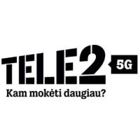 Tele2 logotipas atsiliepimui